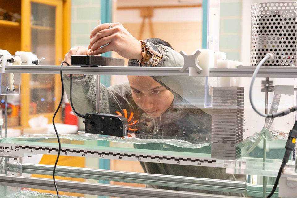 Cadet in the classroom